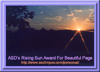 ASD's Rising Sun Award for Beautiful Page
