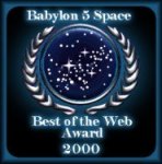 Bablyon 5 Space Best of the Web Award