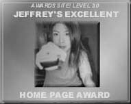 Jeffrey's Excellent Home Page Silver Award