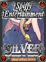 Spiffy Entertainment Silver Excellence Award, Feb. 2000