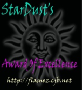 Stardust's Award of Excellence