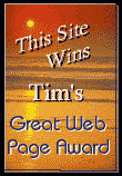 Tim's Great Web Page Award